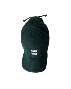 Miu Miu Denim baseball cap