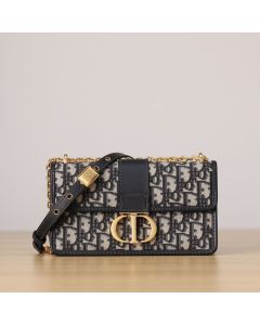Dior 30 Montaigne East-West Bag with Chain