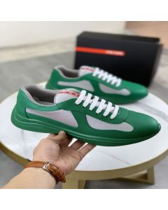 Prada America's Cup Soft rubber and bike fabric sneakers