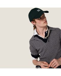 Miu Miu Denim baseball cap