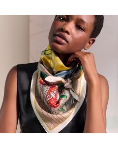 Hermès Tous en Selle scarf 90