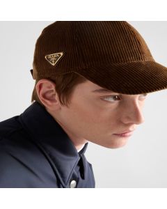 Prada Corduroy baseball cap