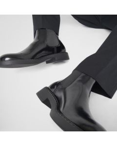 Prada Brushed leather Chelsea boots