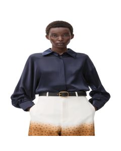 LOEWE Rounded soft belt in classic calfskin