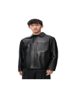 LOEWE Overshirt in nappa lambskin