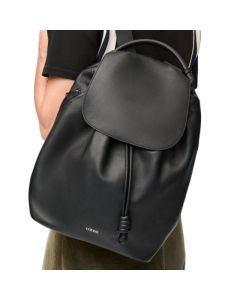 LOEWE Flamenco backpack in shiny supple calfskin
