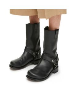 LOEWE Campo Biker boot in calfskin