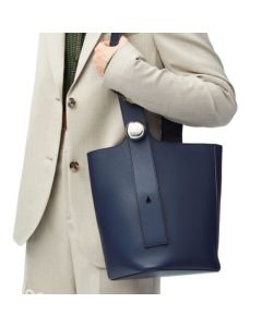 LOEWE Medium Pebble bucket in smooth calfskin