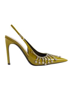 Gucci Women's pump with crystal chain