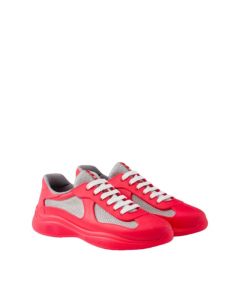 Prada America's Cup Soft rubber and bike fabric sneakers