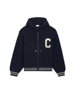 Celine college hooded sweater in wool