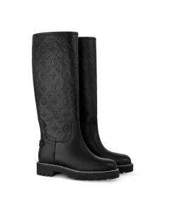 LV Territory Flat High Boot