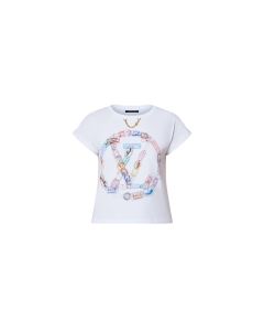 Travel Stamp LV Circle T-Shirt 