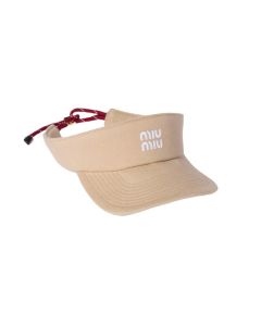 Miu Miu Denim visor