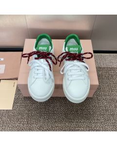 MIU MIU Leather sneakers