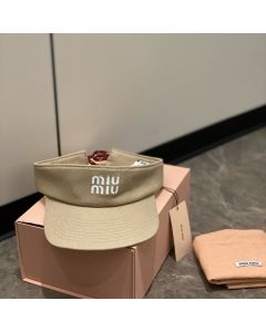 Miu Miu Denim visor