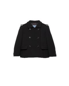 Prada Double-breasted natté jacket