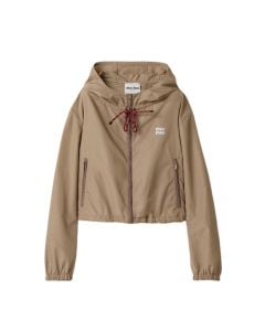 MIU MIU Technical fabric blouson jacket