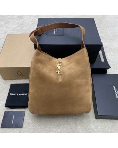 YSL LE 5 À 7 supple LARGE in suede