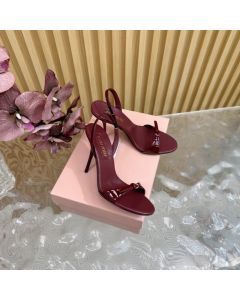 MIU MIU Patent leather sandals