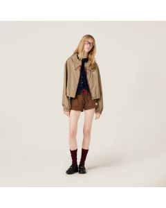 MIU MIU Technical fabric blouson jacket