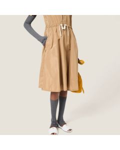 MIU MIU Ruches nappa leather sandals