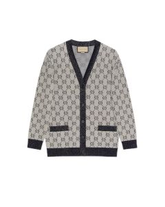 Gucci GG cotton jacquard cardigan