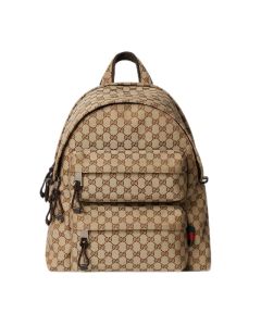 Medium backpack with Gucci logo