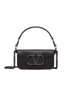 VALENTINO GARAVANI LOCÒ SMALL SHOULDER BAG IN CALFSKIN