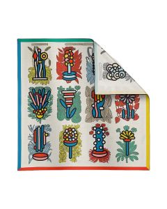 Hermès Botanica Grafica double face scarf 90