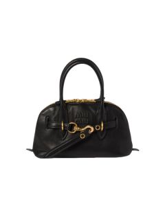 MIU MIU Aventure nappa leather top-handle bag
