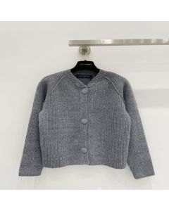 LV Ribbed Knit Cardigan 