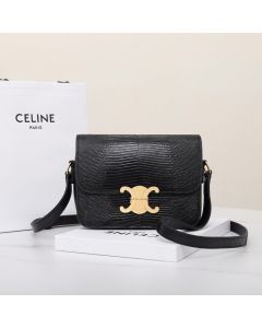 Celine TEEN TRIOMPHE BAG IN LIZARD