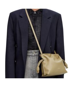 LOEWE Mini Flamenco clutch in nappa calfskin