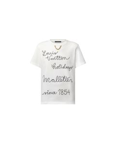 Embroidered LV Club T-Shirt