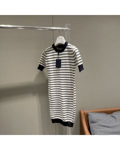 LV Nautical Stripes Knit Dress