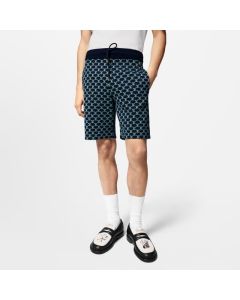 LV Double Face Cotton Jersey Shorts