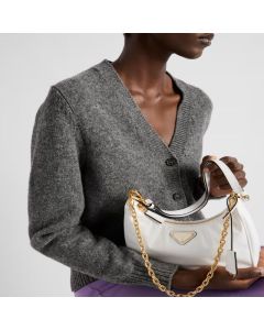 Prada Re-Edition naplak patent leather mini-bag