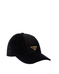 Prada Velvet baseball cap