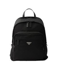 Prada Re-Nylon and Saffiano leather backpack