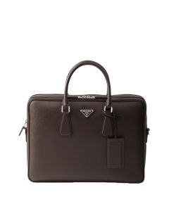Prada Saffiano leather briefcase