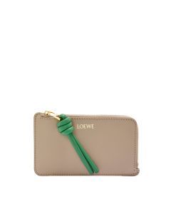 LOEWE Knot coin cardholder in shiny nappa calfskin