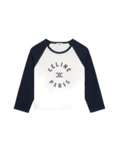 Celine Triomphe t-shirt in cotton jersey