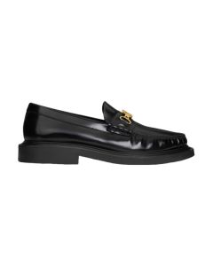 CELINE UNIVERSITÉ TRIOMPHE CHAIN LOAFFER in POLISHED BULL