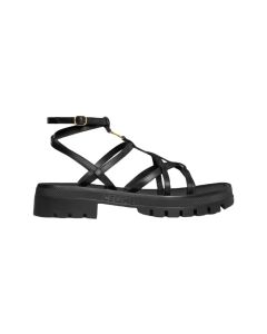 CELINE - CLEA TRIOMPHE STRAPPY SANDAL in CALFSKIN - VEGETAL TANNING