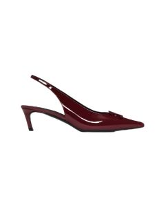 CELINE ALMA TRIOMPHE SLINGBACK in PATENT CALFSKIN