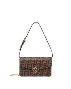 Fendi FF Diamonds Wallet On Chain