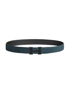 Hermès H belt buckle & Reversible leather strap 32 mm