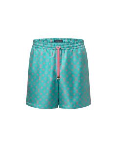 LV Monogram Silk Shorts
