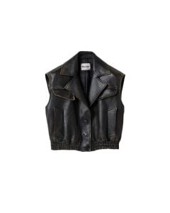 MIU MIU Nappa leather vest
